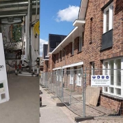 Drie woonblokken opgeleverd met een lucht/water warmtepomp en de ventilatie installatie - Airconditioning & warmtepomp Service Nederland