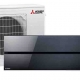 Mitsubishi Electric onyx black - Airconditioning & warmtepomp Service Nederland