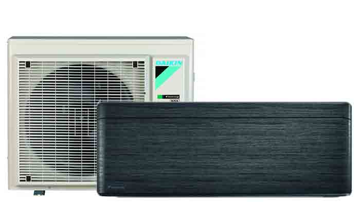 Daikin Stylish black-Wood - Airconditioning & warmtepomp Service Nederland