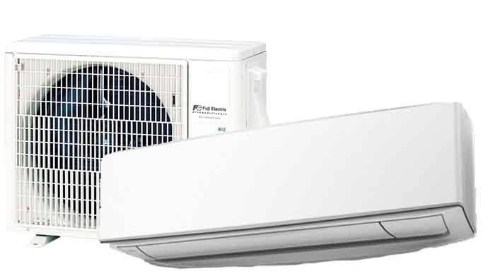 Fuji Electric premium wit- Airconditioning & warmtepomp Service Nederland
